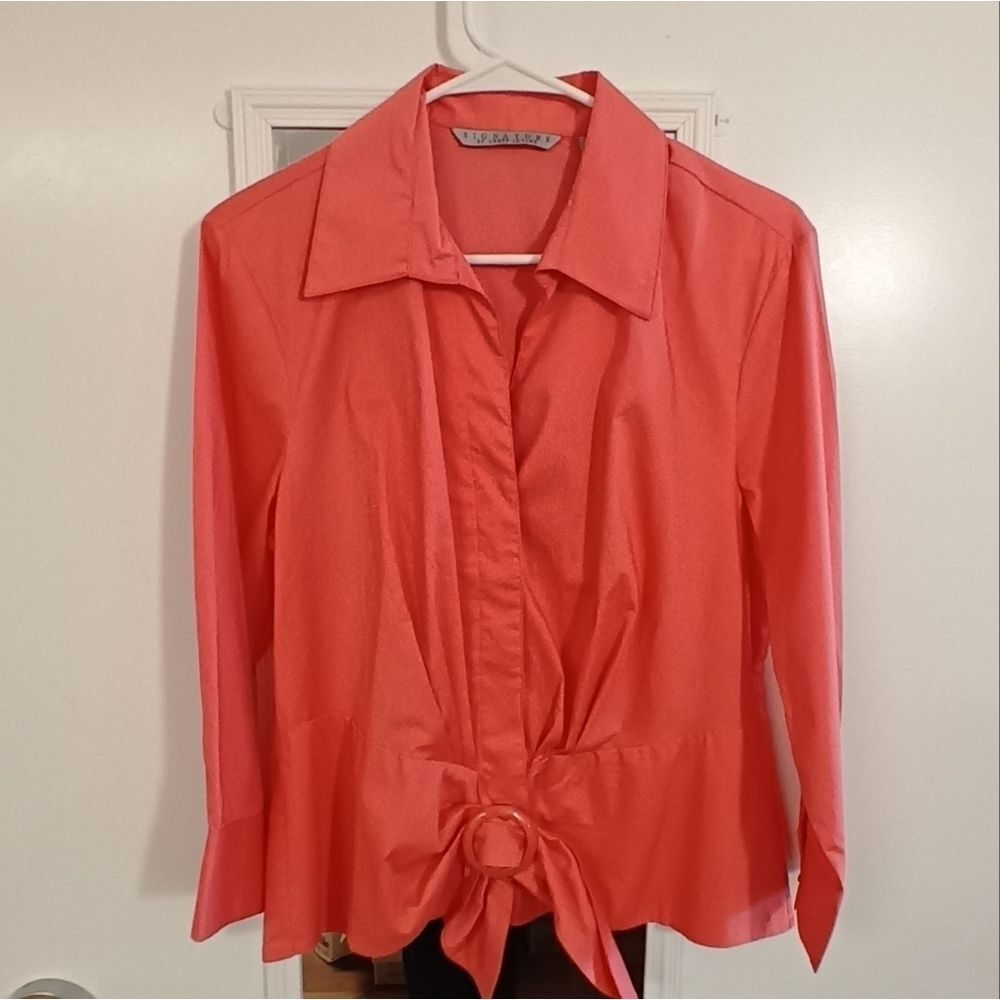 Signature By Larry Levine Blouse